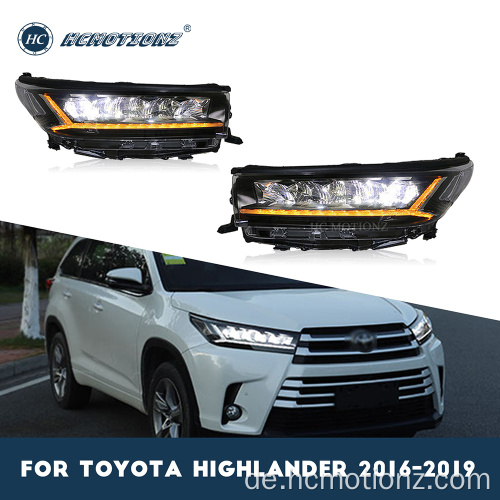 HCMotionz 2016-2019 Toyota Highlander LED-Scheinwerfer